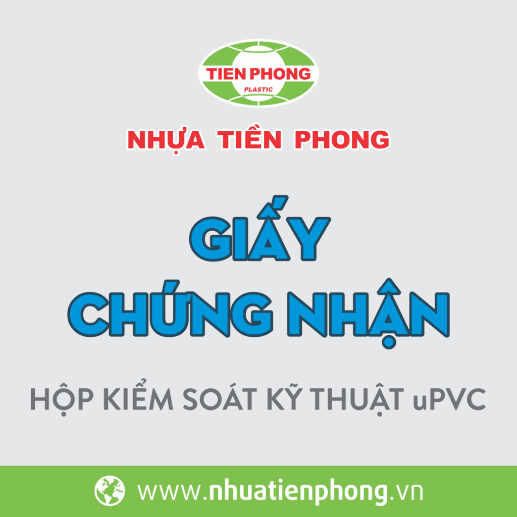 Giấy chứng nhận hộp kiểm soát kỹ thuật PVC-U