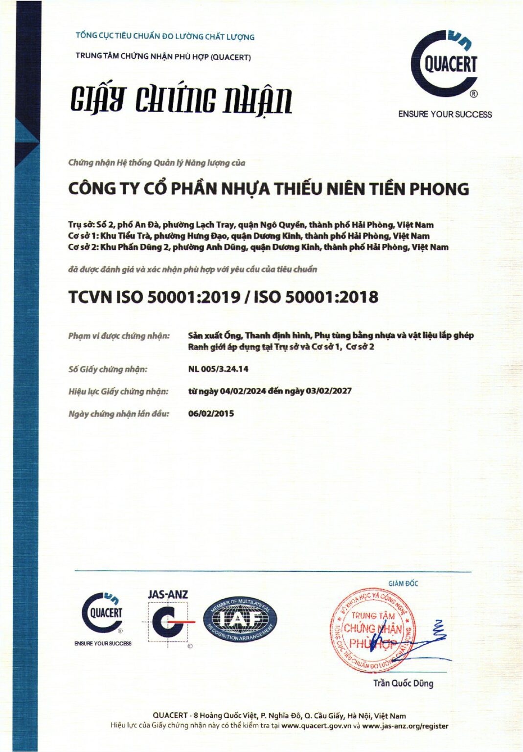 GCN HTQLNL ISO 50001.2018 (2027) (VI)