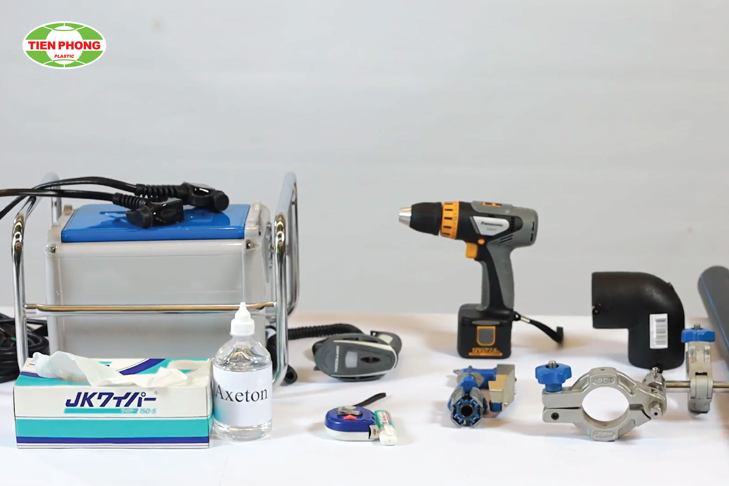 Các dụng cụ hàn ống nhựa HDPE Tiền Phong