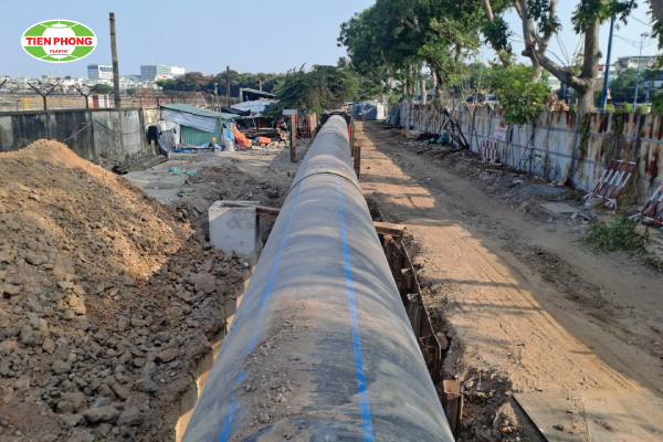 Lắp đặt ống nhựa HDPE Tiền Phong