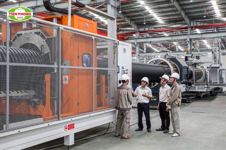 ống nhựa nhà máy tiền phong