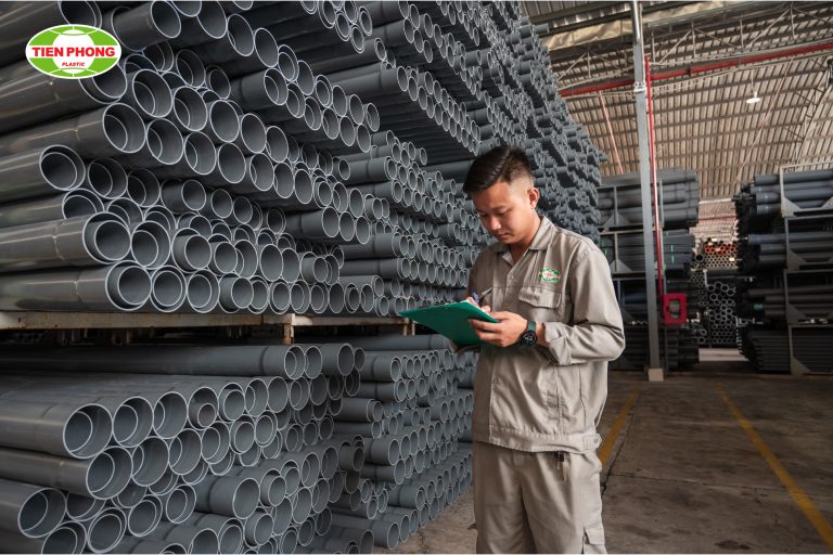 tầm soát ống nhựa tiền phong