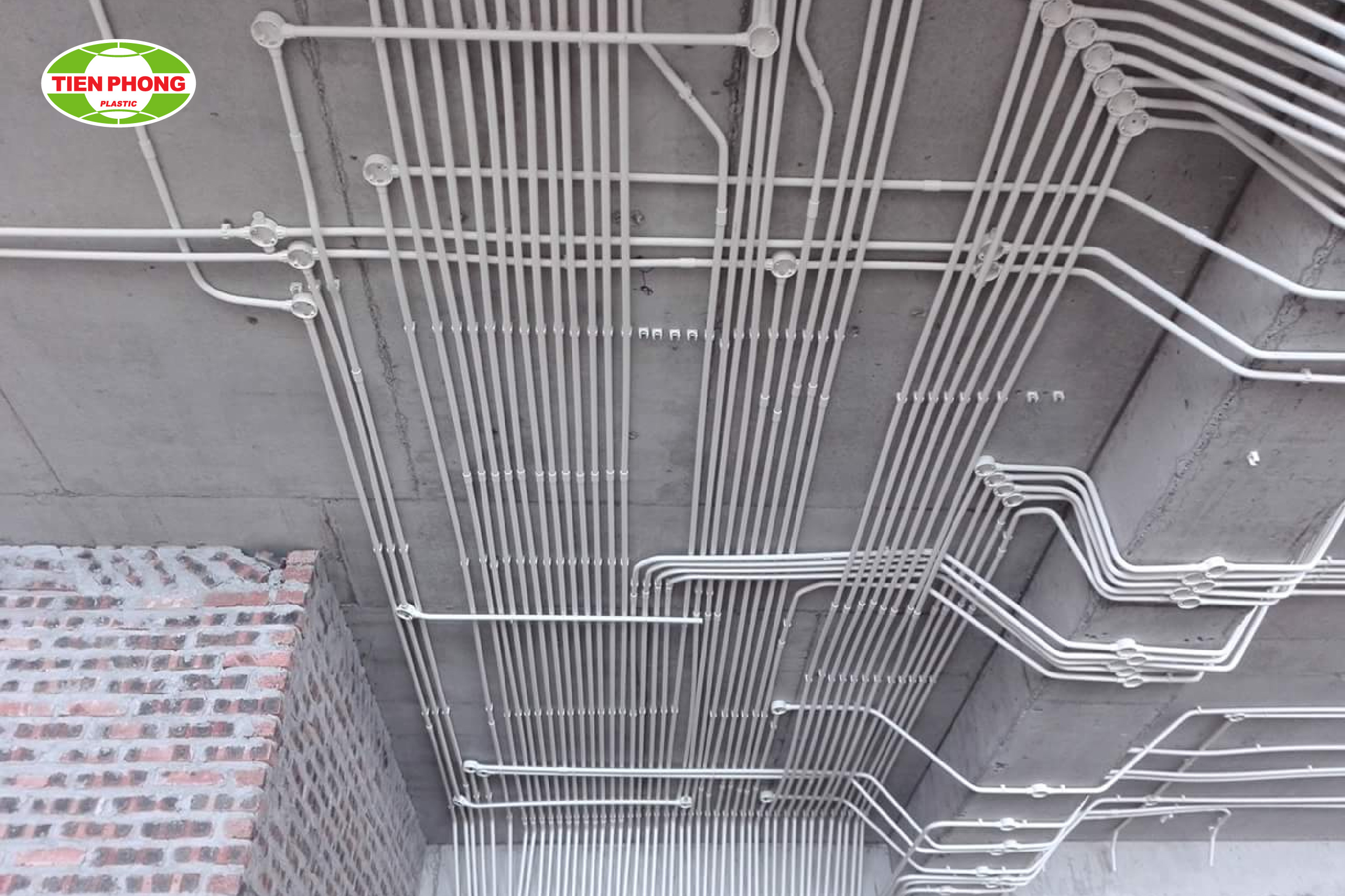 Lắp đặt đường ống gọn gàng hợp phong thủy