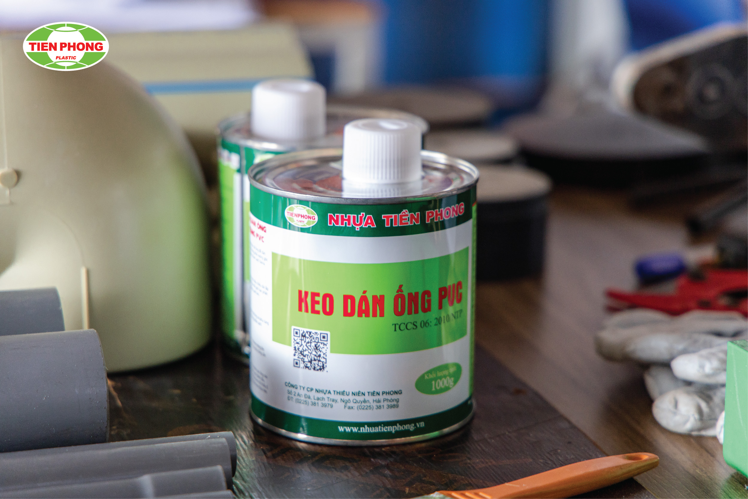 Sử dụng keo dán ống nhựa PVC-U Tiền Phong