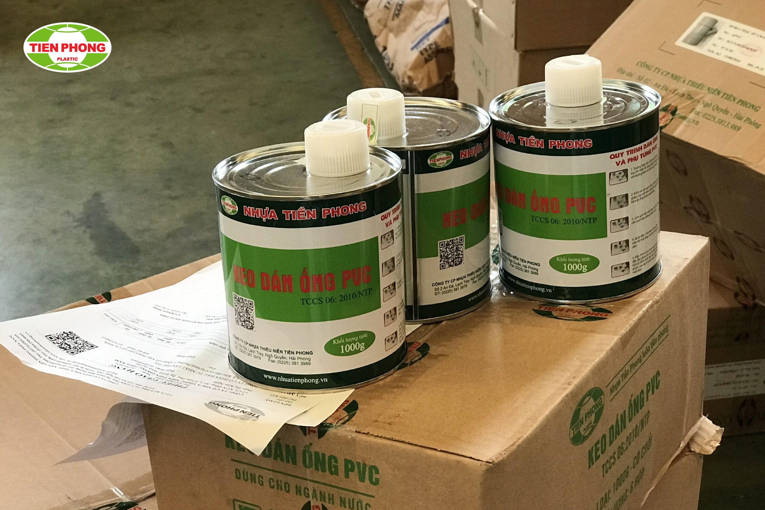 Dán keo ống nhựa PVC-U