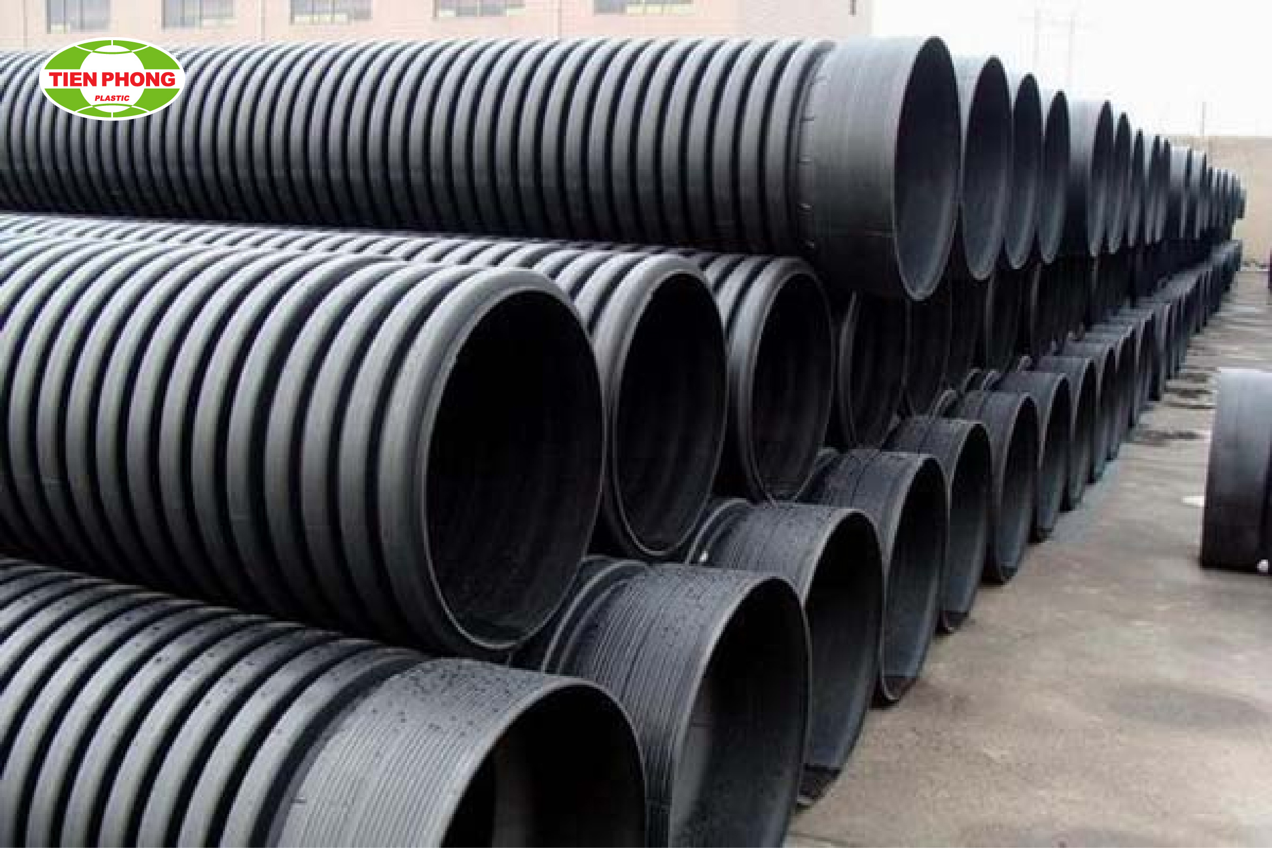 Ống HDPE gân sóng Tiền Phong