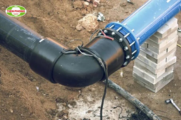 nối ống hdpe với ống thép