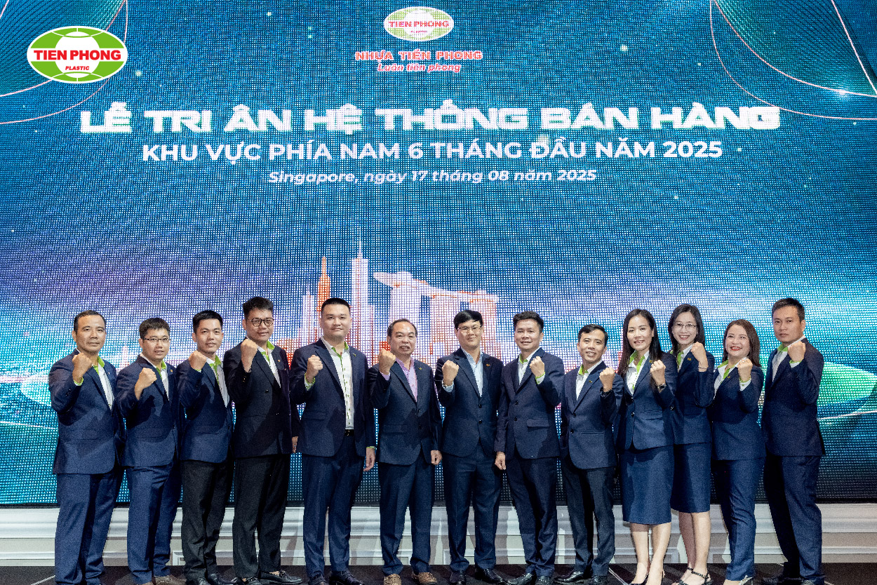 Tập thể Công ty Cổ phần Nhựa Thiếu niên Tiền Phong phía Nam tại sự kiện – lan tỏa tinh thần “luôn tiên phong”