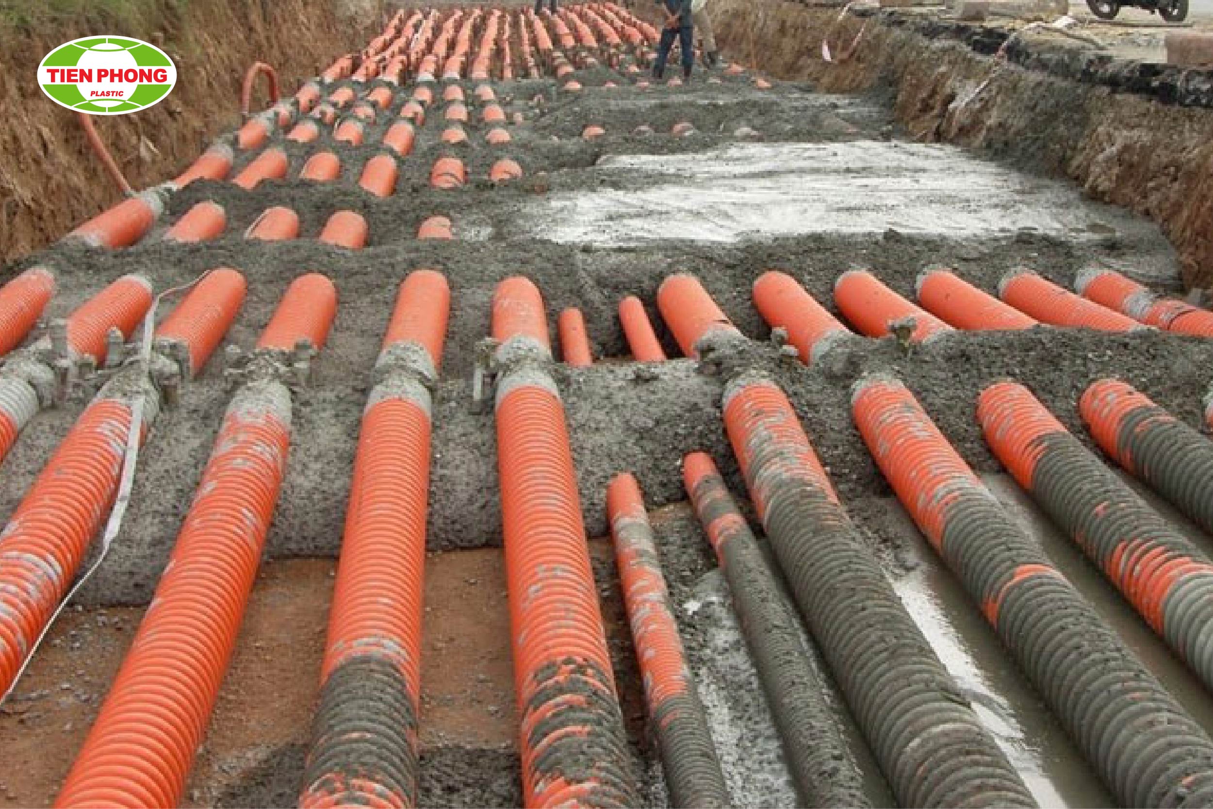 Ống xoắn HDPE bảo vệ dây dẫn