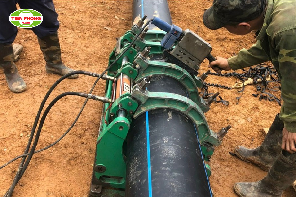 Hàn nhiệt đối đầu ống HDPE