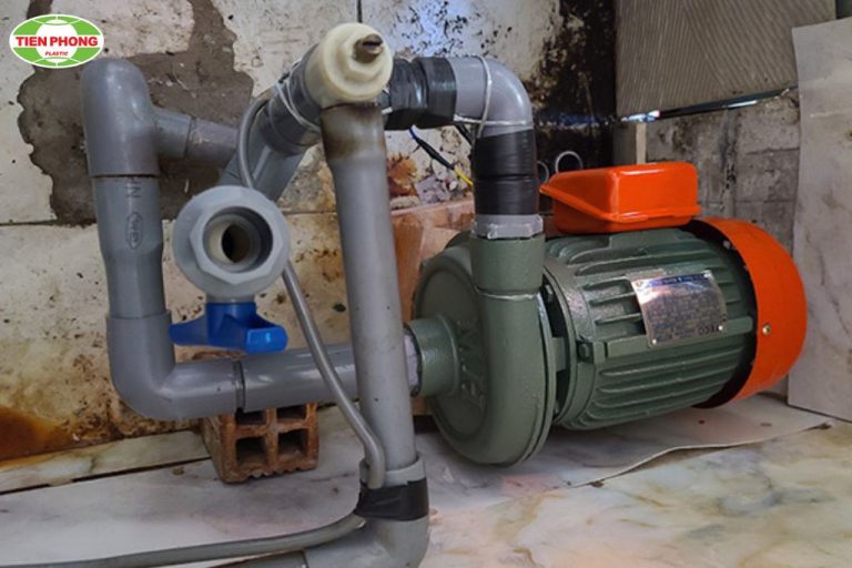 giếng khoan bị tụt nước