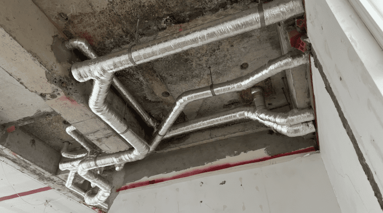 bọc cách âm đường ống nước