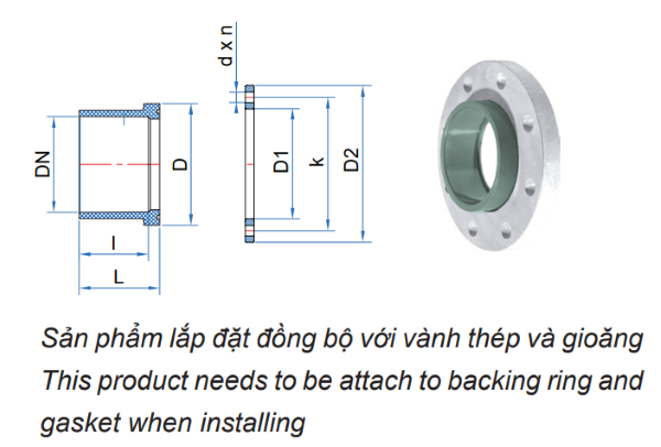 Cấu tạo và cơ chế làm kín của bích kép Tiền Phong