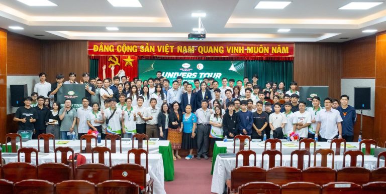UNIVERS TOUR MANG KHÔNG GIAN VẬT LIỆU XANH ĐẾN ĐẠI HỌC TÀI NGUYÊN VÀ MÔI TRƯỜNG TP.HCM