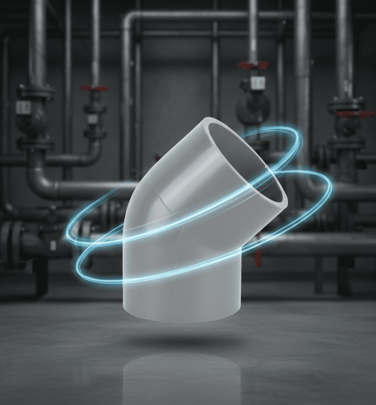 nối góc 45 độ pvc-u