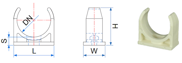Kẹp đỡ ống PVC-U là gì?
