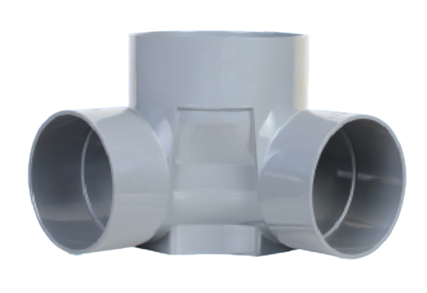 Vai trò của hộp kiểm soát kỹ thuật hai nhánh ngang 45 độ PVC-U