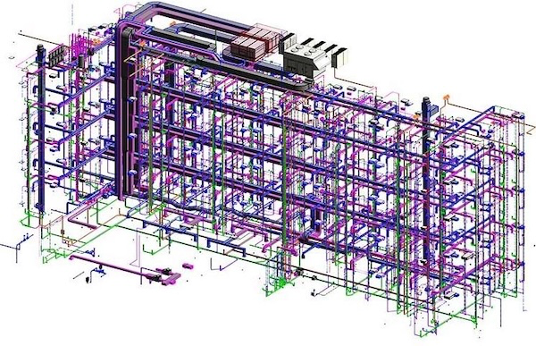 Mô Phỏng 3D Hệ Thống Cấp Thoát Nước
