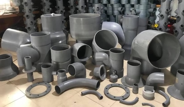 Các nhóm phụ kiện PVC-U cỡ lớn phổ biến