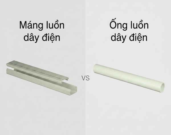 Máng Luồn Dây Điện Và Ống Luồn Dây Điện