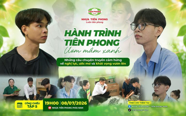 Tiền Phong Nam tiếp sức sinh viên vượt khó qua Hành trình Tiên Phong Ươm Mầm Xanh