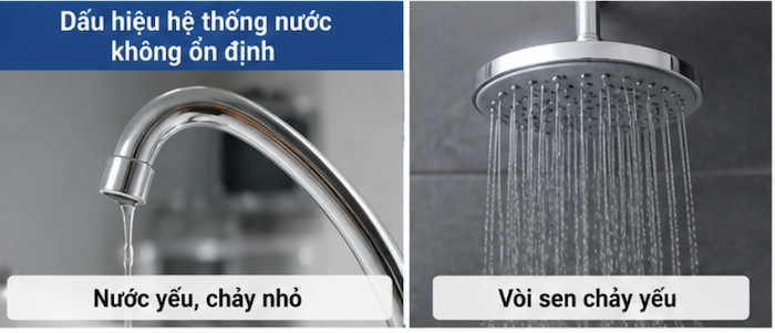 Cách Khắc Phục Hệ Thống Nước Không Ổn Định