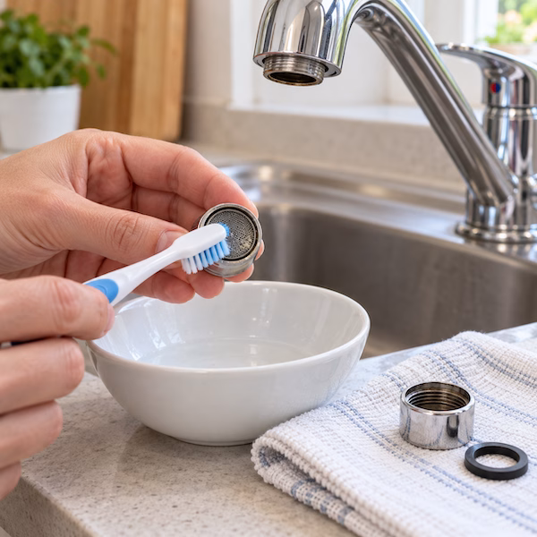 Cách Vệ Sinh Lưới Lọc Đầu Vòi Nước