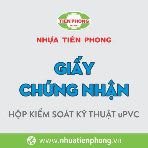 Giấy chứng nhận hộp kiểm soát kỹ thuật PVC-U