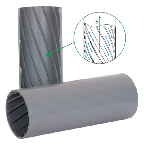 Ống lõi xoắn PVC-U